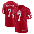 San Francisco 49ers Thomas Morstead Nike Team Game Jersey - Scarlet