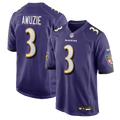 Baltimore Ravens Chidobe Awuzie Nike Team Game Jersey - Purple