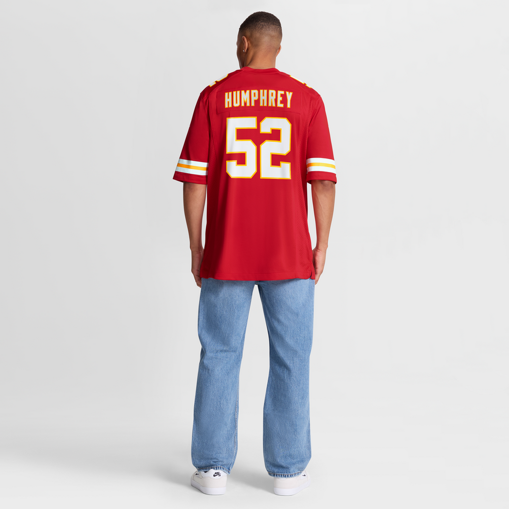 Kansas City Chiefs Creed Humphrey Nike Game Jersey - Red