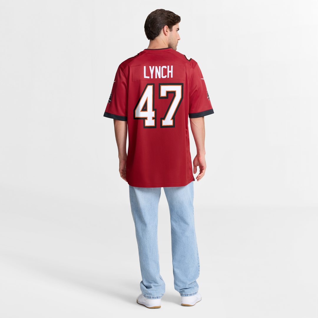 Tampa Bay Buccaneers John Lynch Nike Game Retired Player Jersey - Red