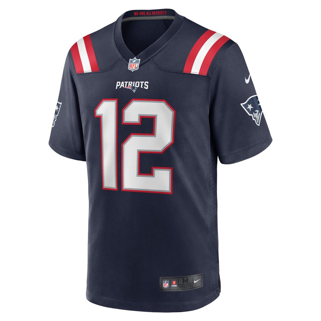 New England Patriots Nike Game Retired Player Jersey - Navy