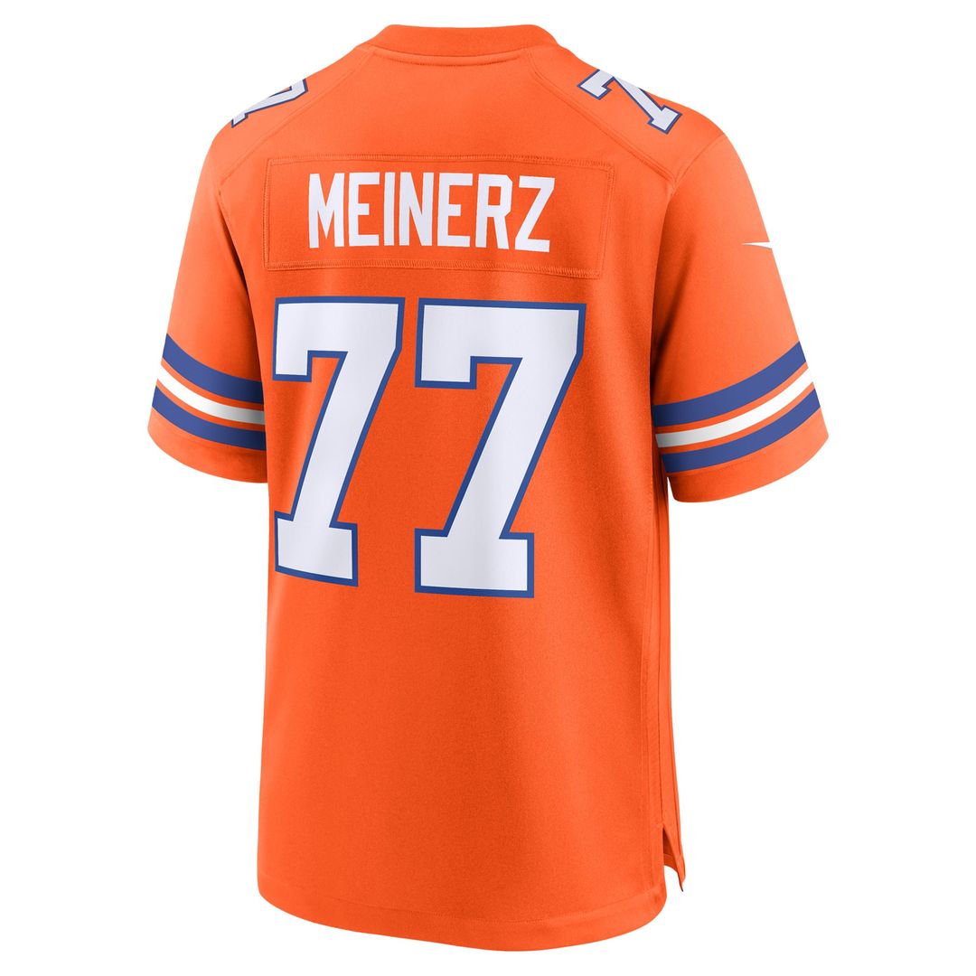 Denver Broncos Quinn Meinerz Nike Alternate Game Jersey - Orange