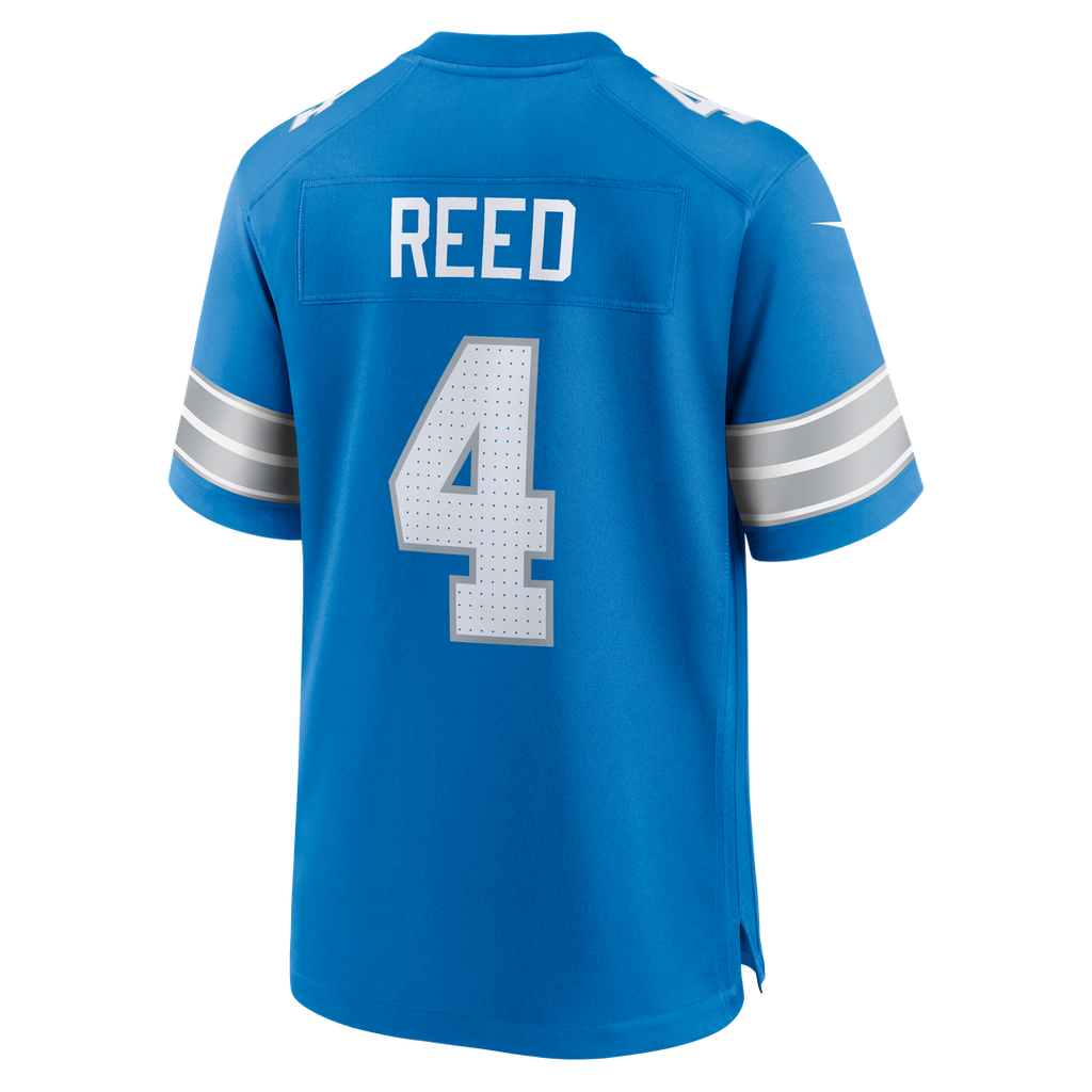 Detroit Lions D.J. Reed Nike Team Game Jersey - Blue