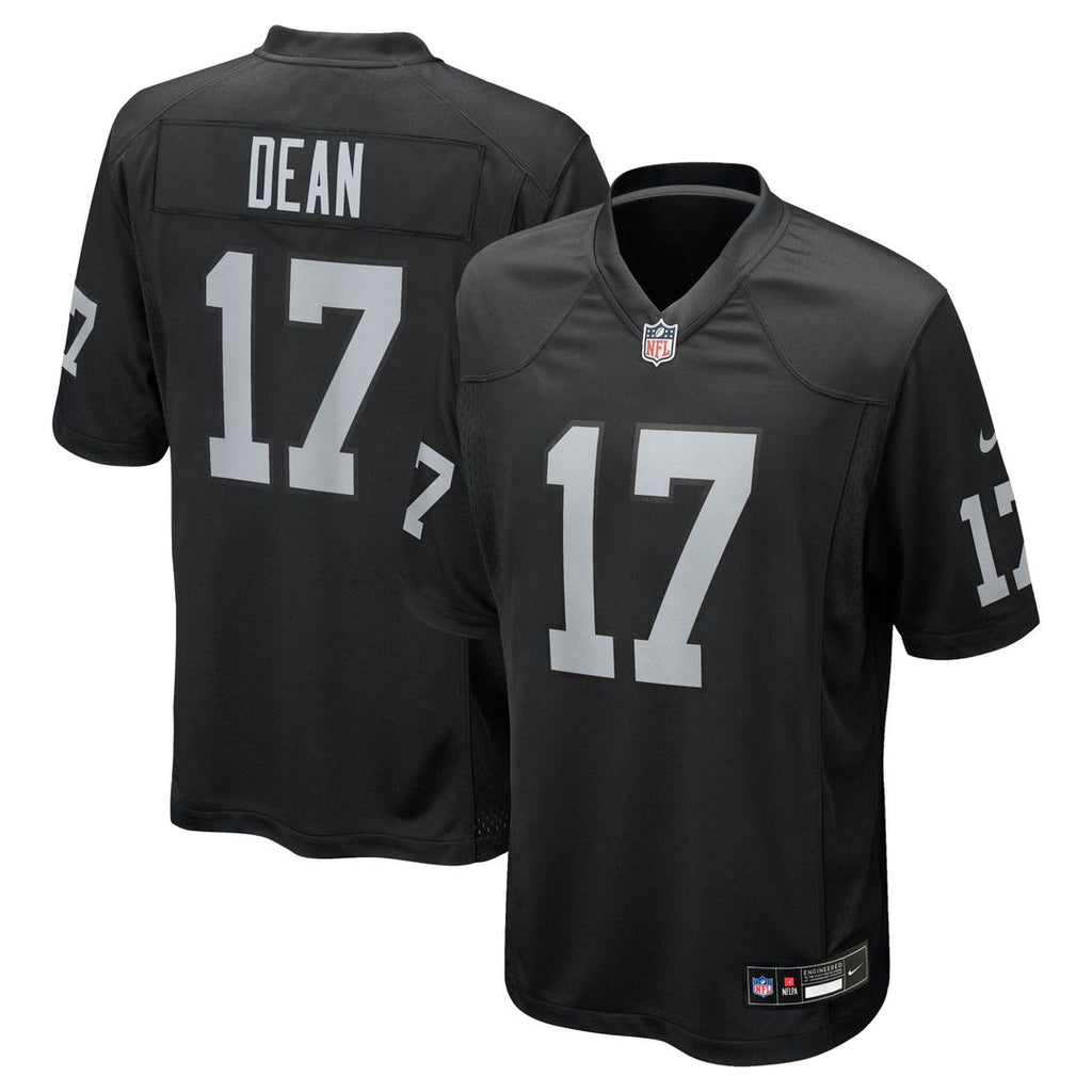 Las Vegas Raiders Nakobe Dean Nike Team Game Jersey - Black