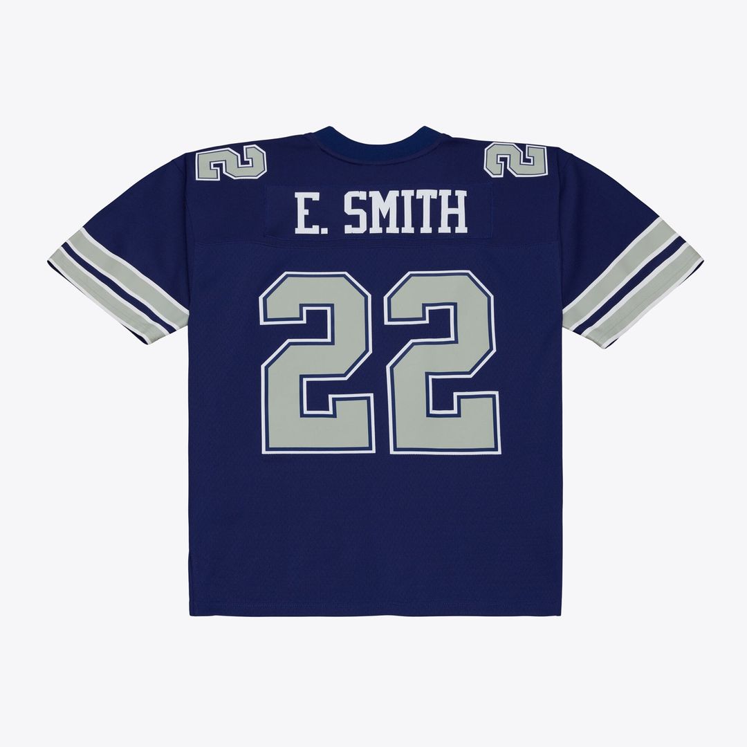 Dallas Cowboys Emmitt Smith Mitchell & Ness Retired Legacy Replica Player Jersey - Navy