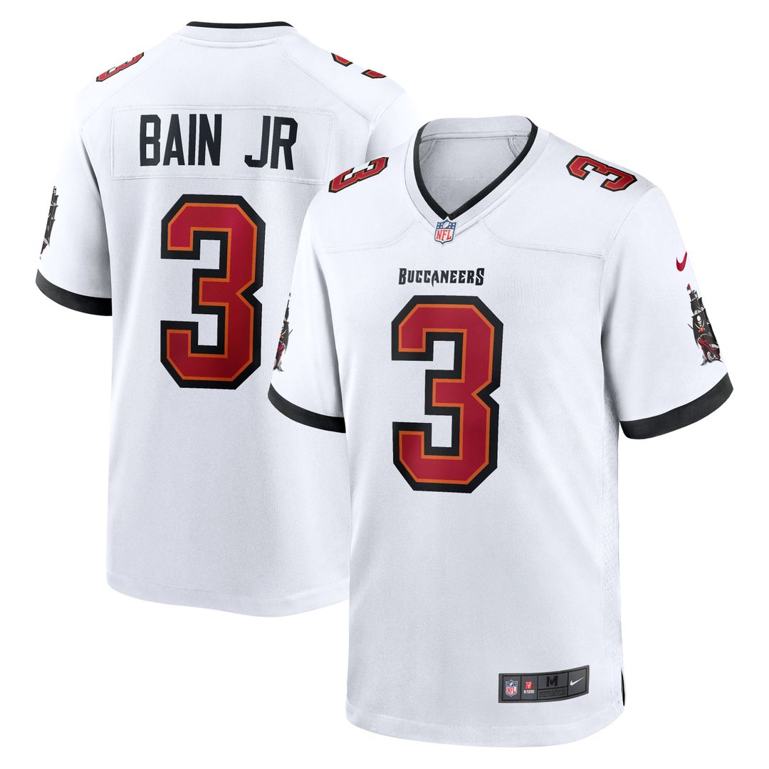 Tampa Bay Buccaneers Rueben Bain Jr. Nike Game Jersey - White