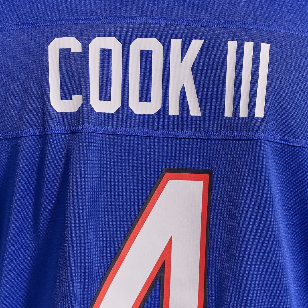 Buffalo Bills James Cook III Nike Nickel City Game Jersey - Gray