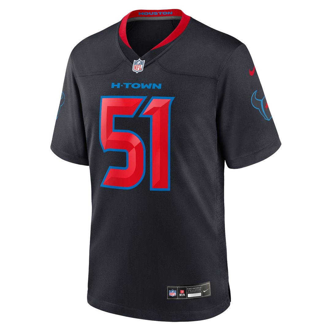 Houston Texans Will Anderson Jr. Nike Alternate Game Jersey - Navy