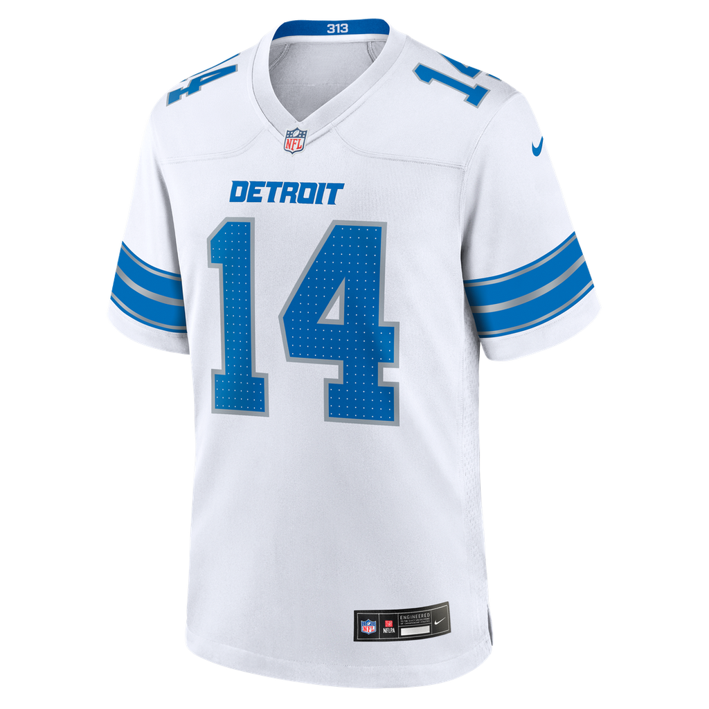 Detroit Lions Amon-Ra St. Brown Nike Game Jersey - Blue