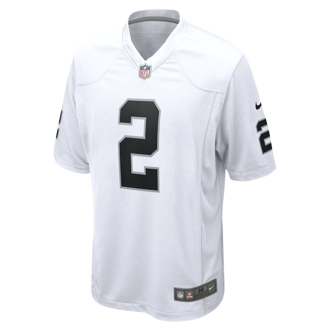 Las Vegas Raiders Ashton Jeanty Nike Game Jersey - White