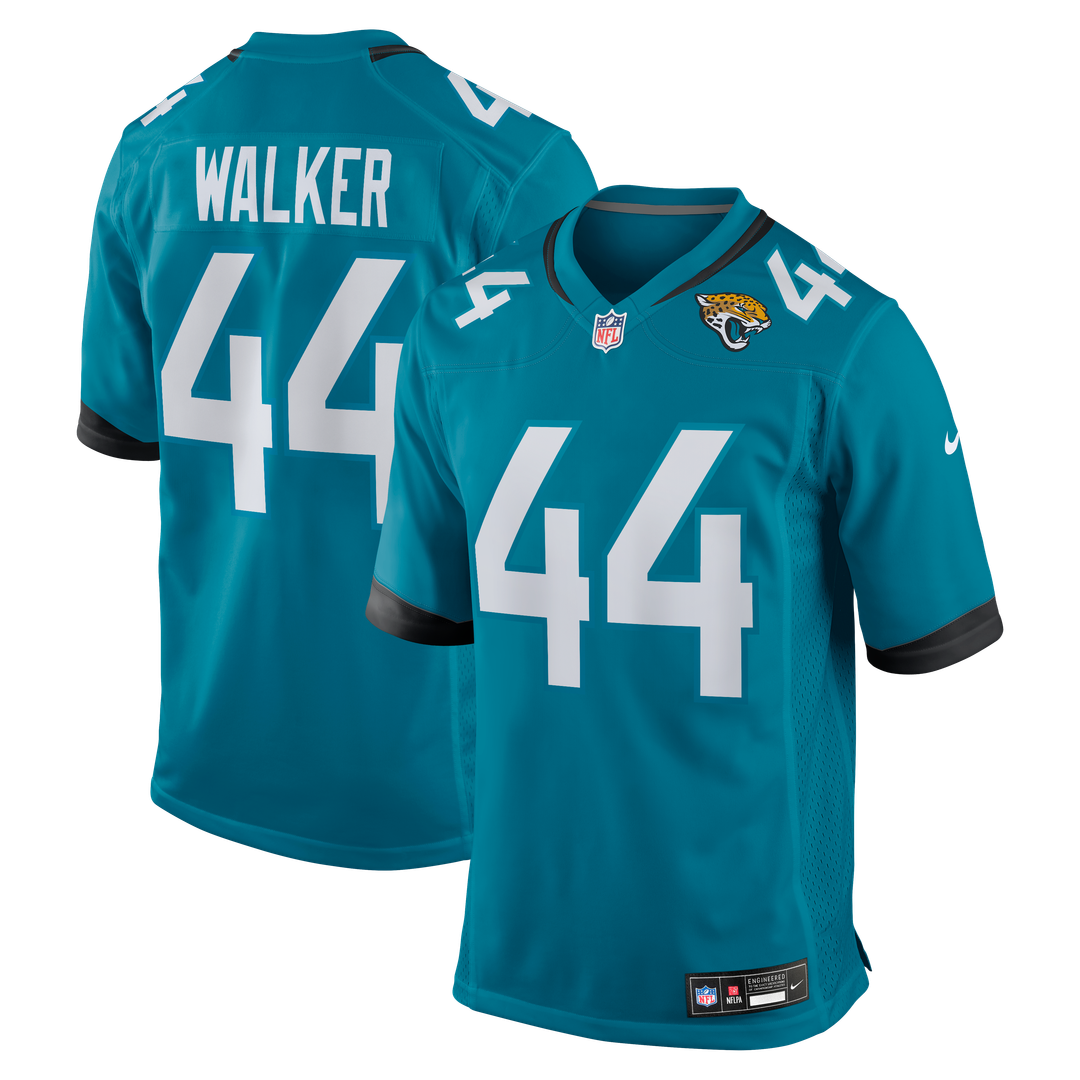 Jacksonville Jaguars Travon Walker Nike Player Game Jersey - Teal