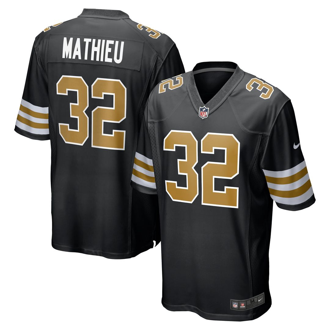 New Orleans Saints Tyrann Mathieu Nike Alternate Game Jersey - White