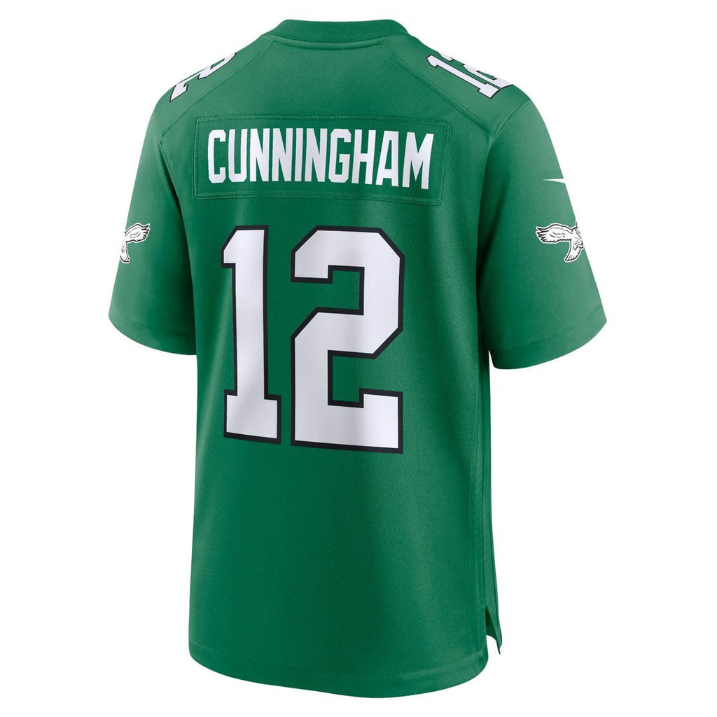 Philadelphia Eagles Randall Cunningham Nike Alternate Retired Player Game Jersey - Kelly Green