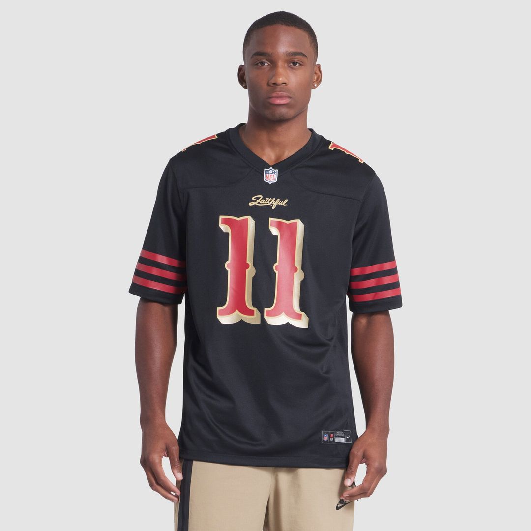 San Francisco 49ers Brandon Aiyuk Nike Rivalries Collection Game Jersey - Black