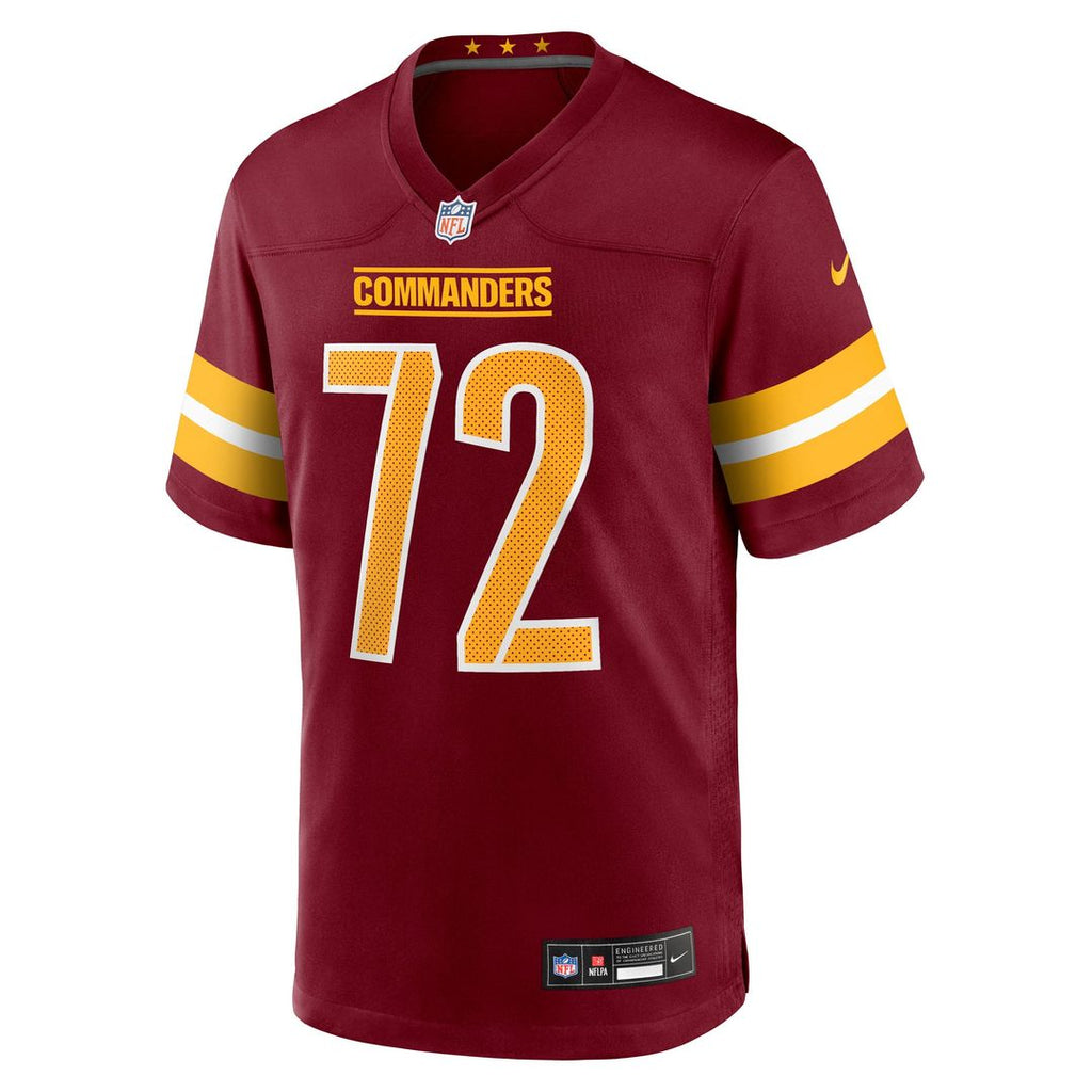 Washington Commanders Josh Conerly Jr. Nike Team Game Jersey - Burgundy