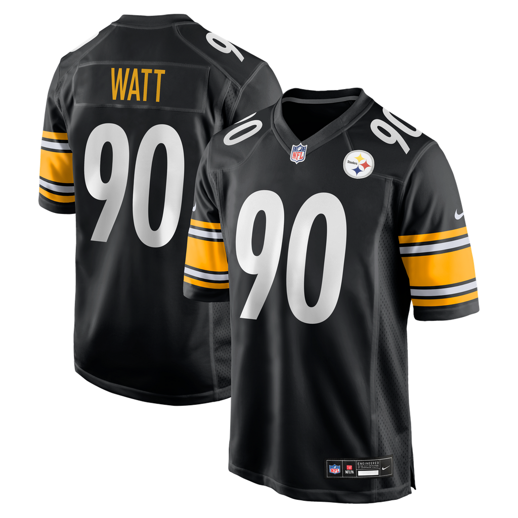 Pittsburgh Steelers T.J. Watt Nike Game Jersey - Black