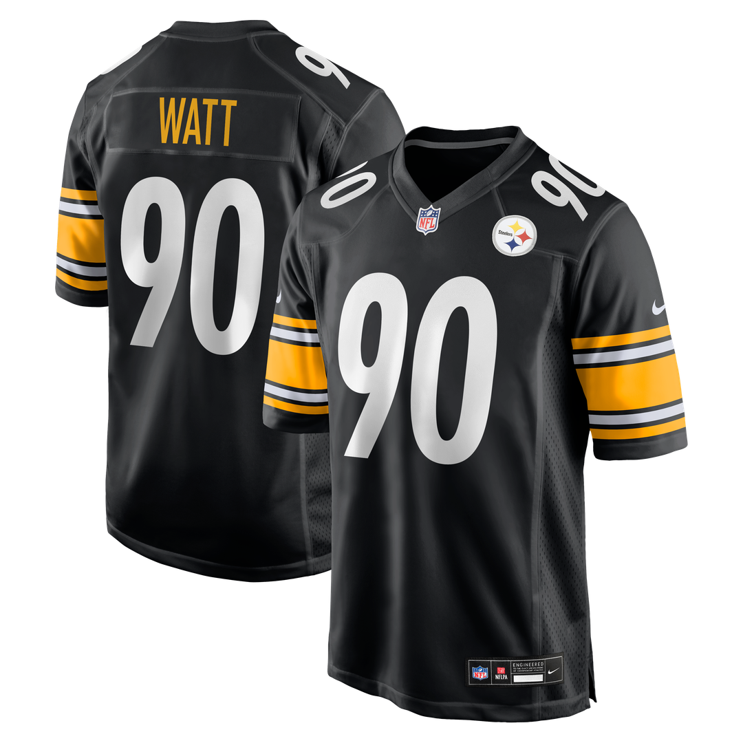 Pittsburgh Steelers T.J. Watt Nike Game Jersey - Black
