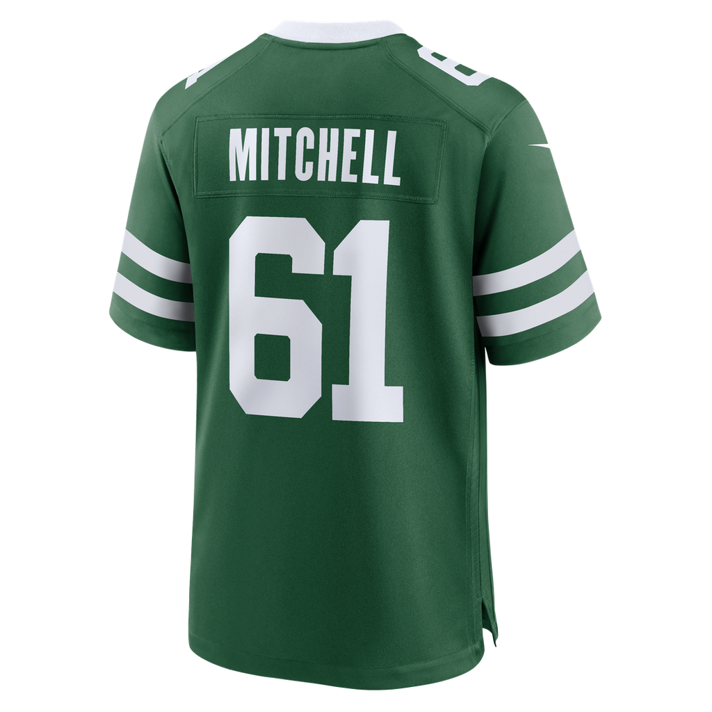 New York Jets Max Mitchell Nike Team Game Jersey - Legacy Green