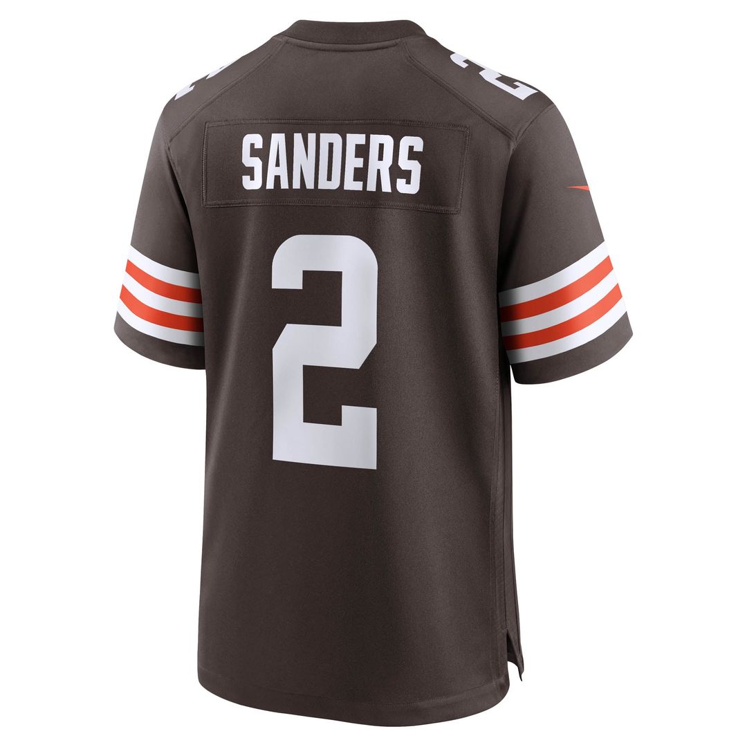 Cleveland Browns Shedeur Sanders Nike Game Jersey - Brown