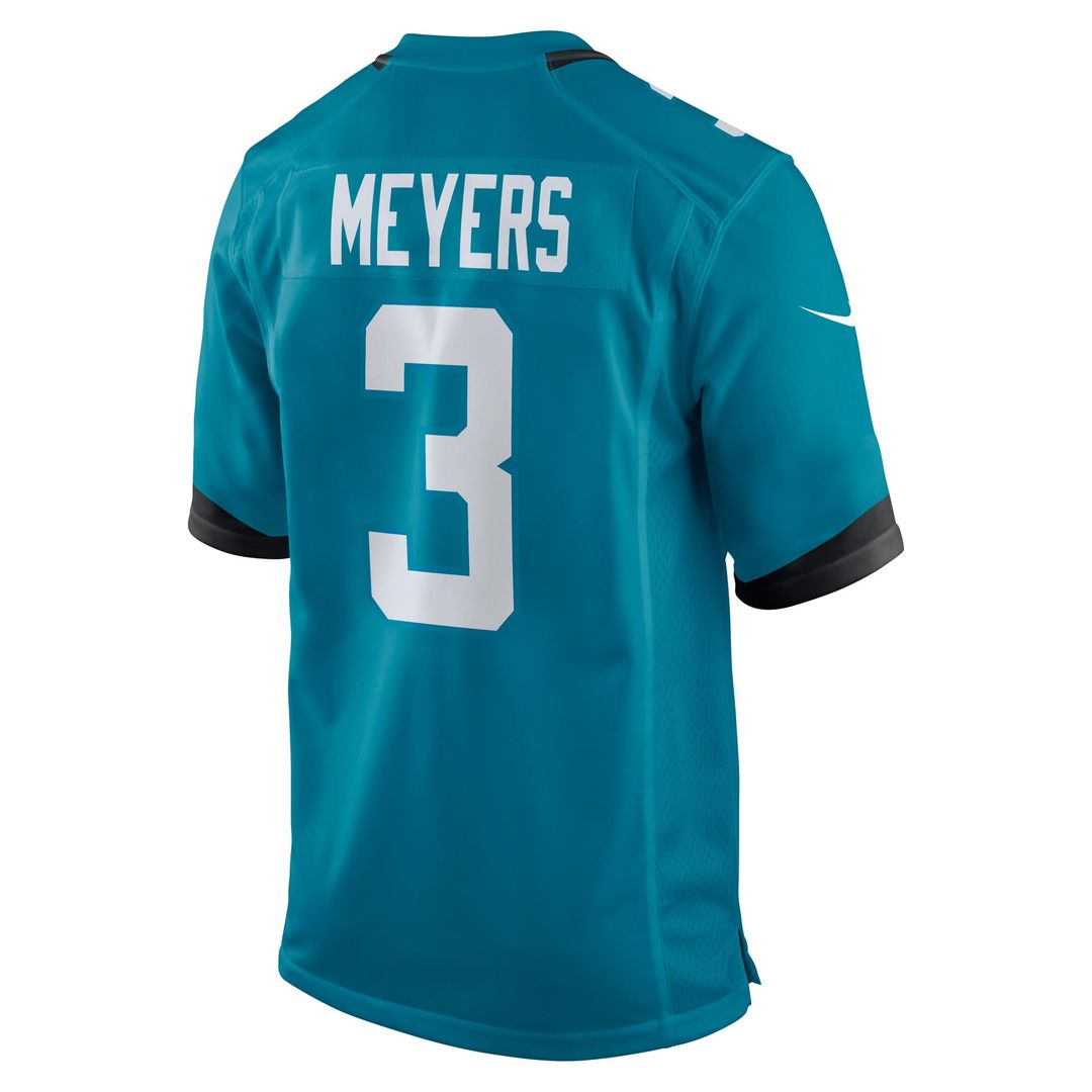 Jacksonville Jaguars Jakobi Meyers Nike Team Game Jersey - Teal