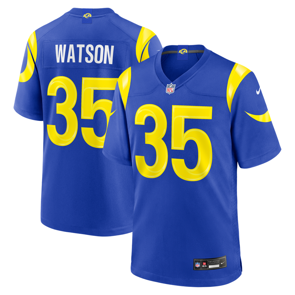 Los Angeles Rams Jaylen Watson Nike Team Game Jersey - Royal