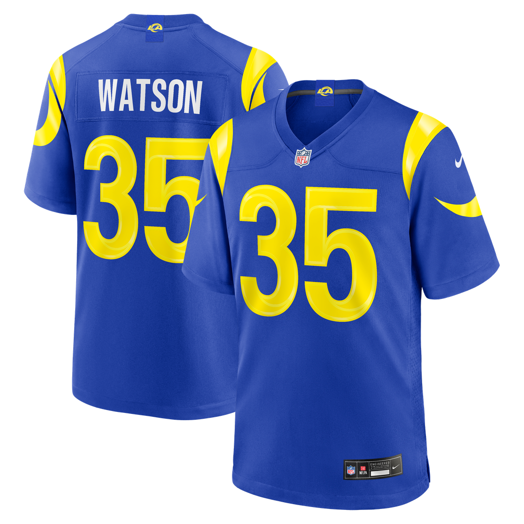 Los Angeles Rams Jaylen Watson Nike Team Game Jersey - Royal