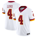 Washington Commanders Frankie Luvu Nike Vapor F.U.S.E. Stitched Limited Jersey - White