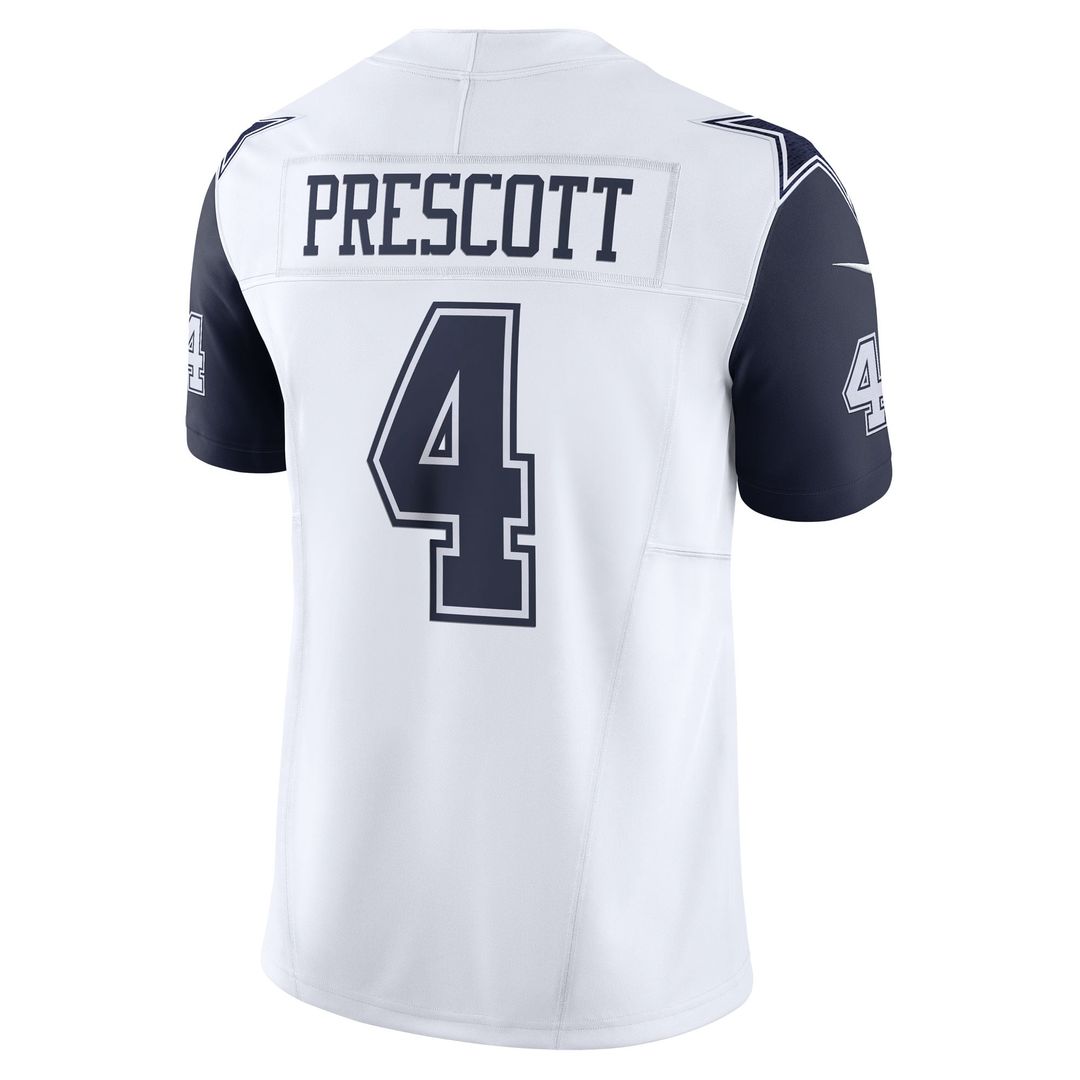 Dallas Cowboys Dak Prescott Nike Vapor F.U.S.E. Limited Jersey - Navy