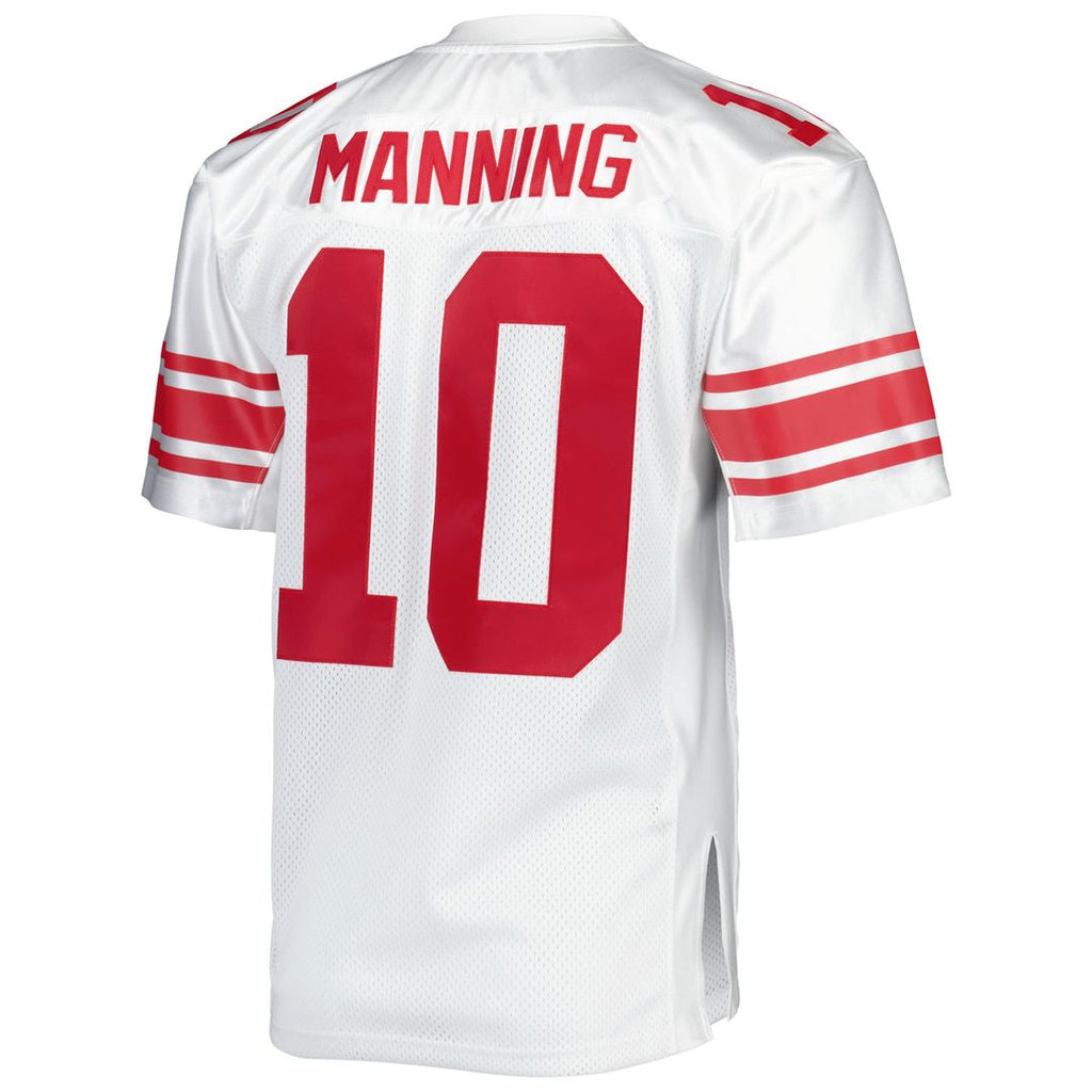 New York Giants 2007 Eli Manning Mitchell & Ness Authentic Throwback Retired Player Jersey - White