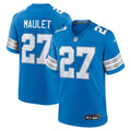 Detroit Lions Arthur Maulet Nike Team Game Jersey - Blue