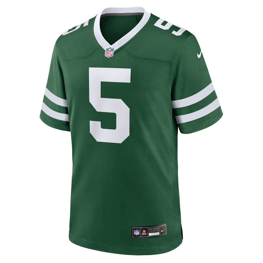 New York Jets Garrett Wilson Nike Game Jersey - Legacy Green