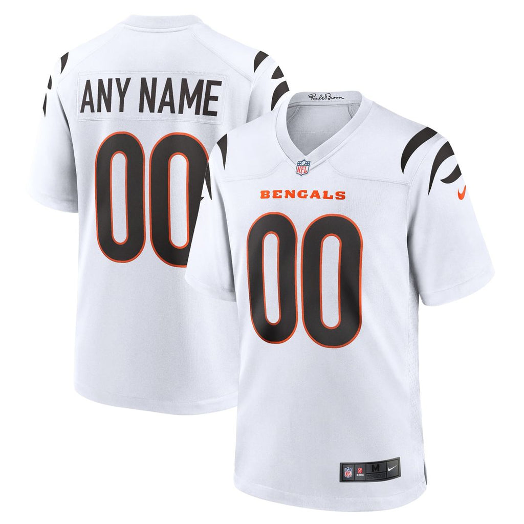 Cincinnati Bengals Nike Game Custom Jersey - Black