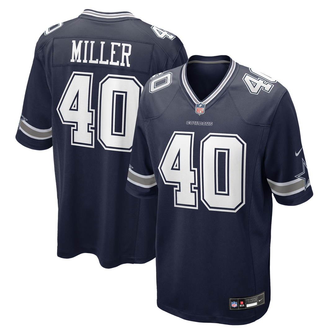 Dallas Cowboys Von Miller Nike Game Jersey - Navy