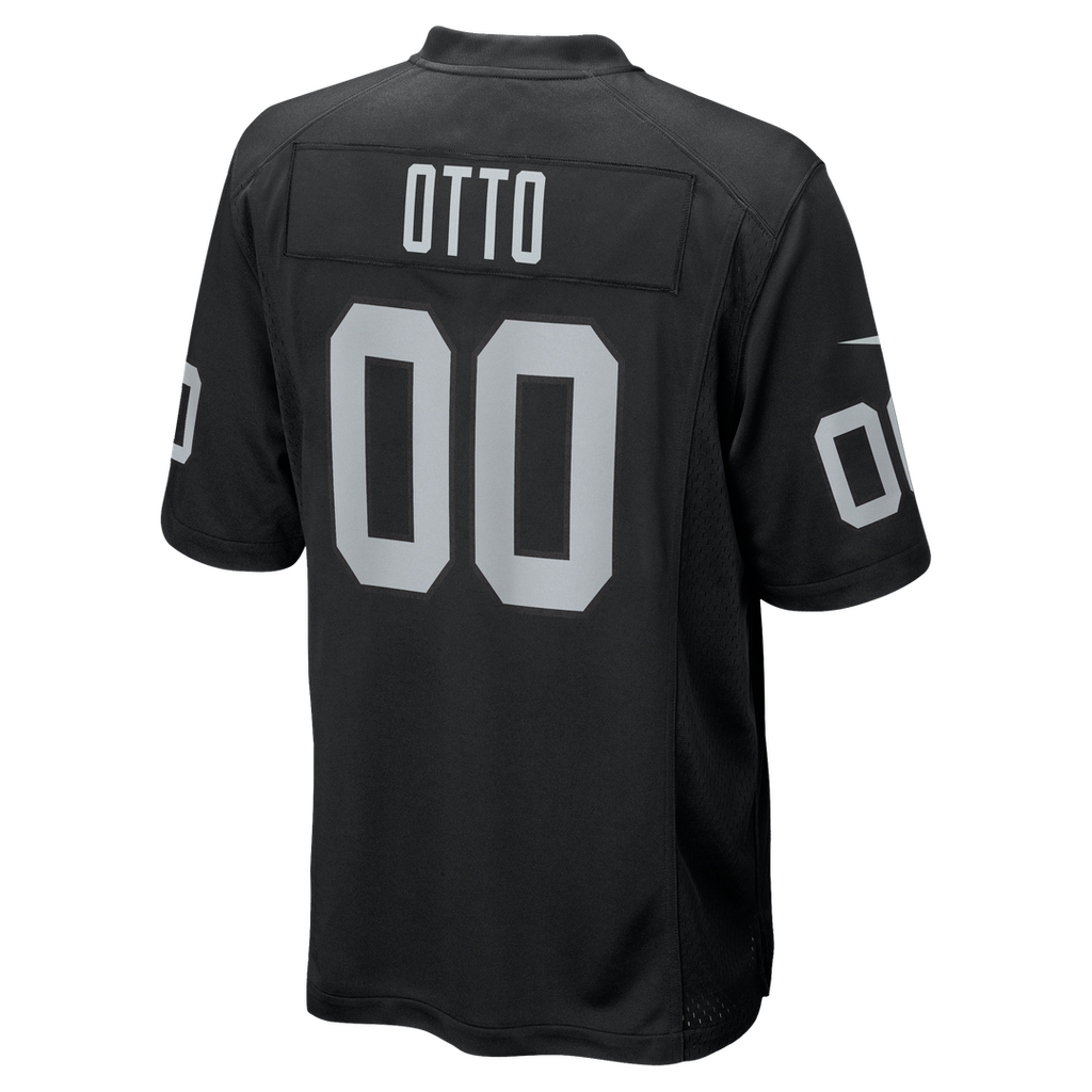 Las Vegas Raiders Jim Otto Nike Game Retired Player Jersey - Black
