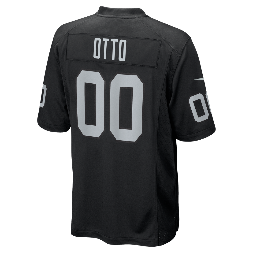 Las Vegas Raiders Jim Otto Nike Game Retired Player Jersey - Black