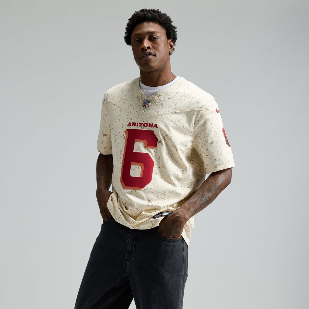 Arizona Cardinals James Conner Nike Rivalries Collection Stitched Limited Jersey - Natural