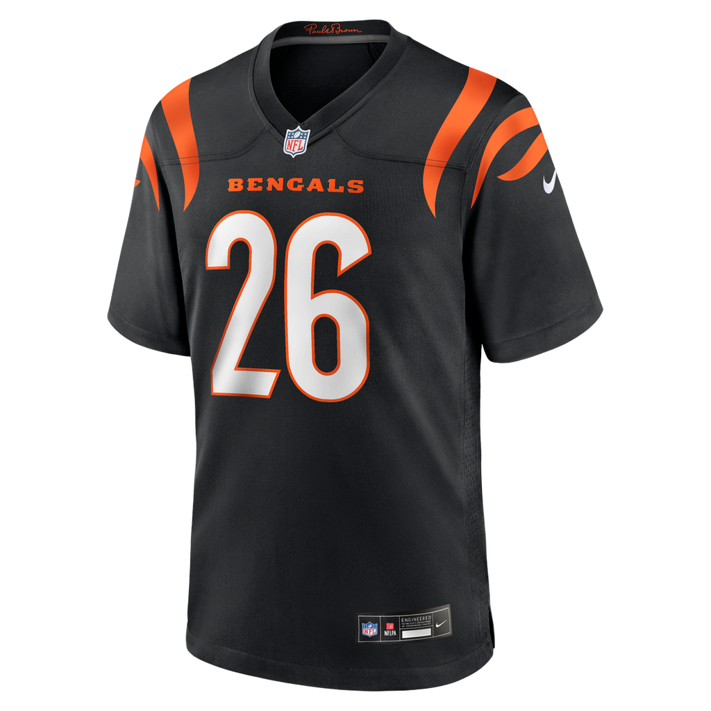 Cincinnati Bengals Ja'Sir Taylor Nike Team Game Jersey - Black