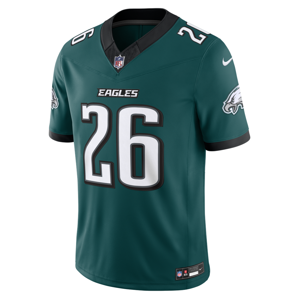 Philadelphia Eagles Saquon Barkley Nike Alternate Vapor F.U.S.E. Stitched Limited Jersey - Kelly Green