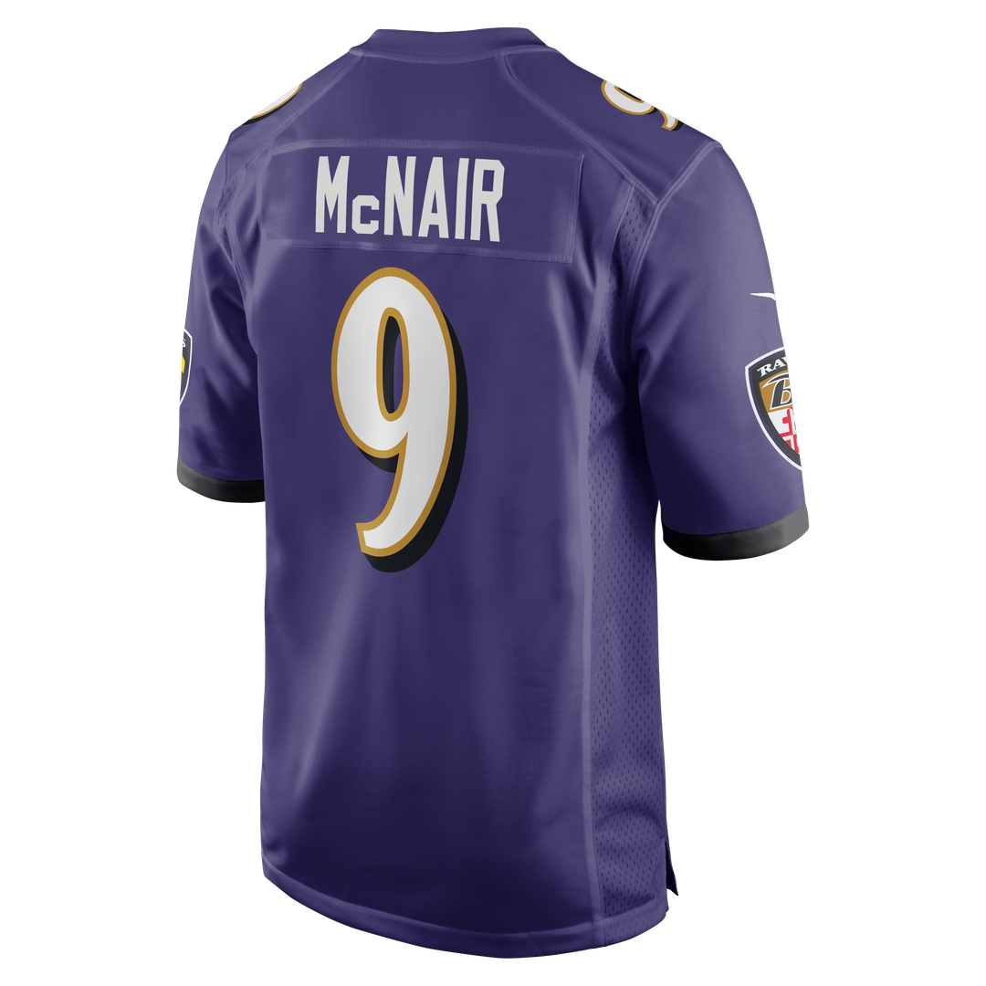 Baltimore Ravens Steve McNair Nike Game Retired Player Jersey - Purple