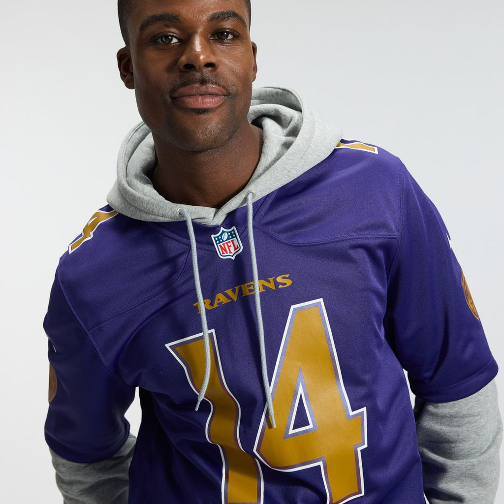 Baltimore Ravens Kyle Hamilton Nike Alternate Game Jersey - Purple