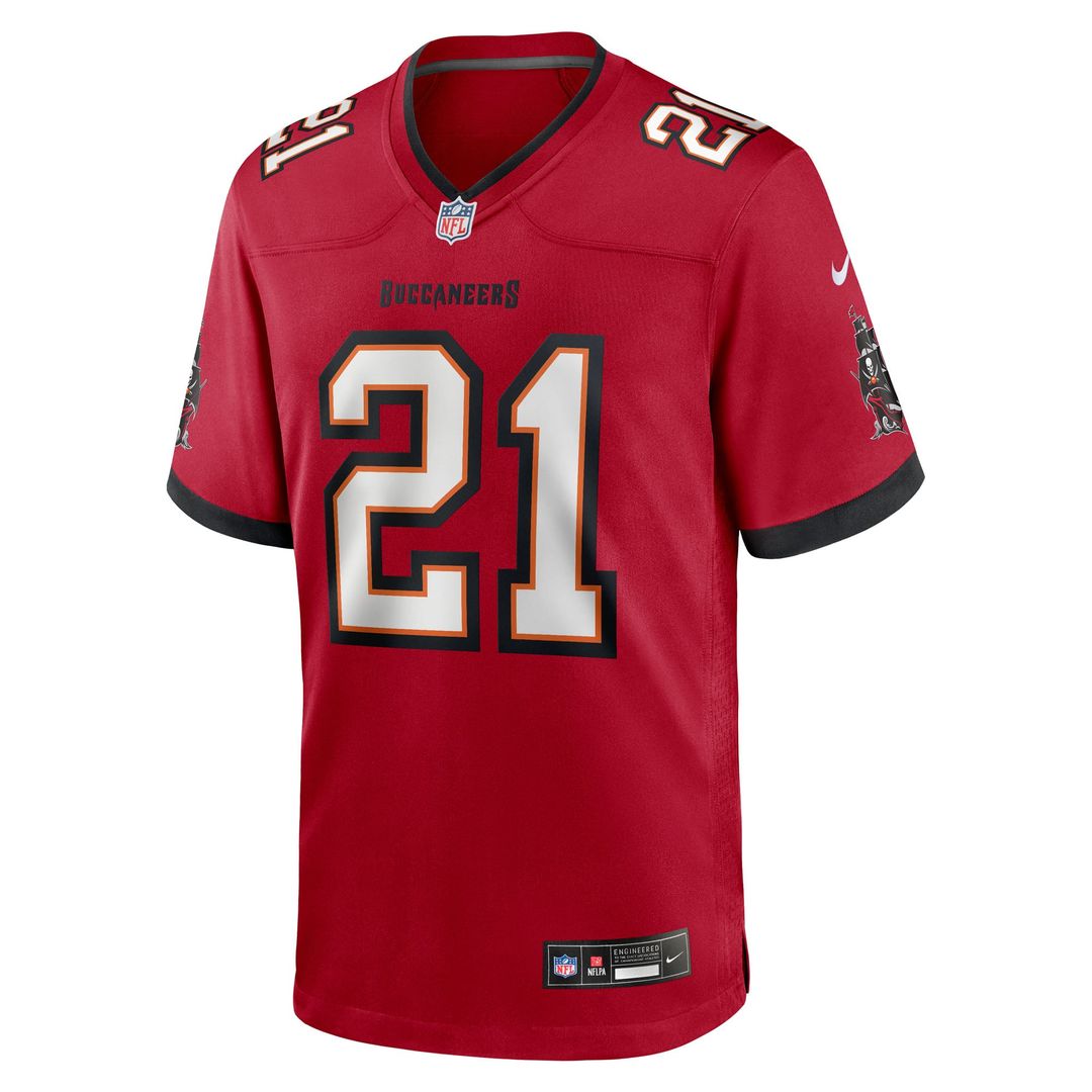 Tampa Bay Buccaneers Benjamin Morrison Nike Team Game Jersey - Red