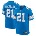 Detroit Lions Roger McCreary Nike Team Game Jersey - Blue