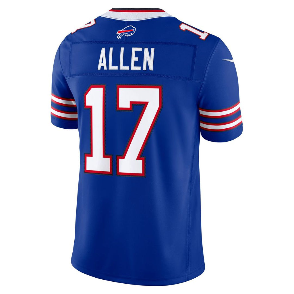 Buffalo Bills Josh Allen Nike Vapor F.U.S.E. Stitched Limited Jersey - White