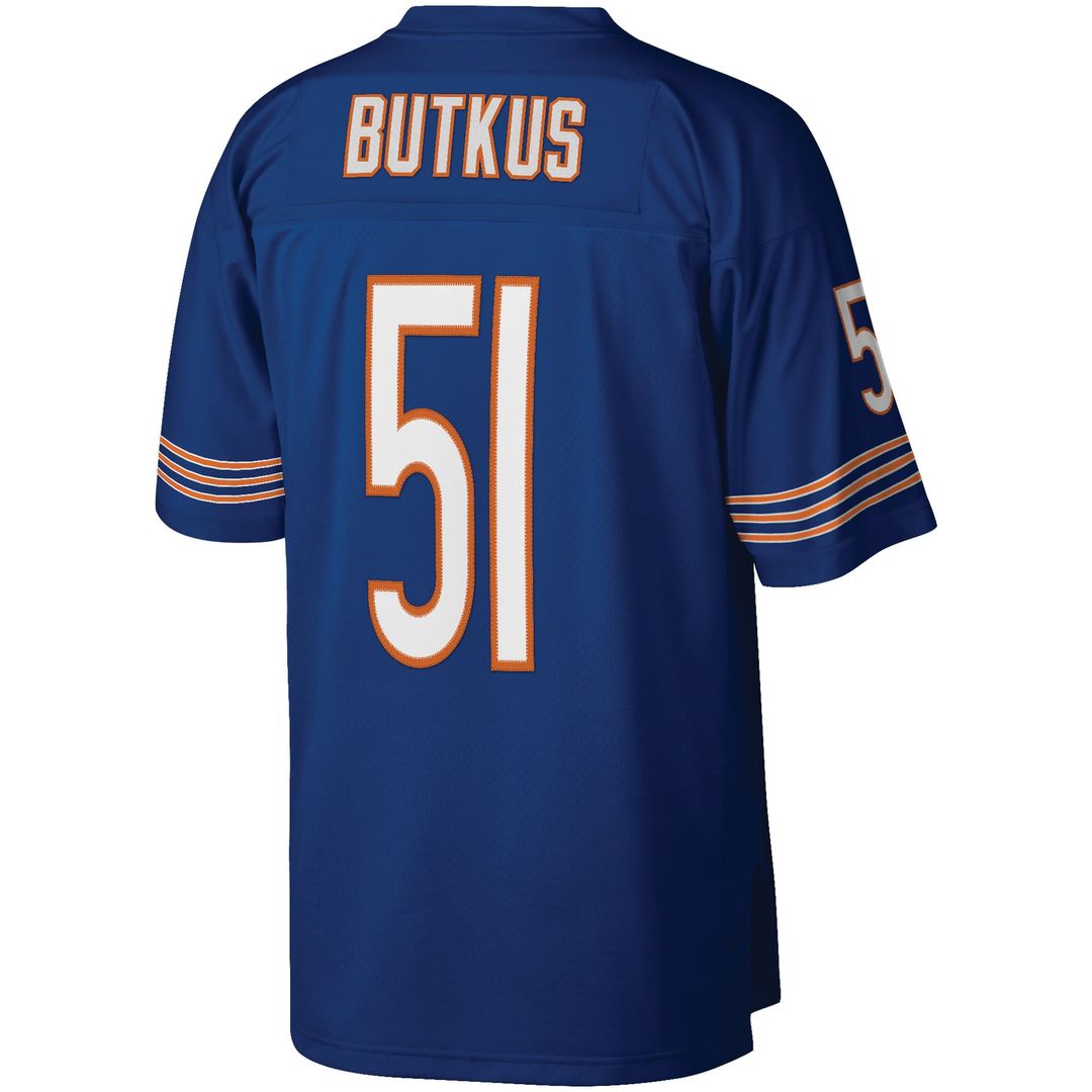 Chicago Bears Dick Butkus Mitchell & Ness Retired Player Legacy Replica Jersey - Navy