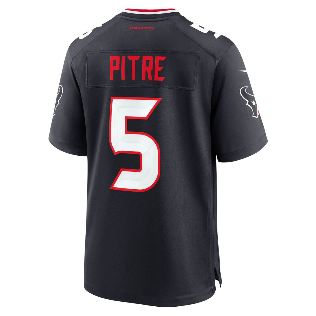 Houston Texans Jalen Pitre Nike Game Jersey - Navy