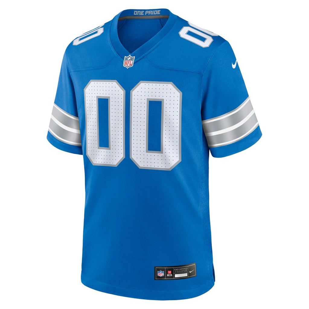 Detroit Lions Nike Custom Game Jersey - White