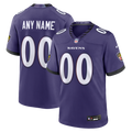 Baltimore Ravens Nike Custom Game Jersey - Purple