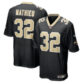 New Orleans Saints Tyrann Mathieu Nike Game Jersey - Black