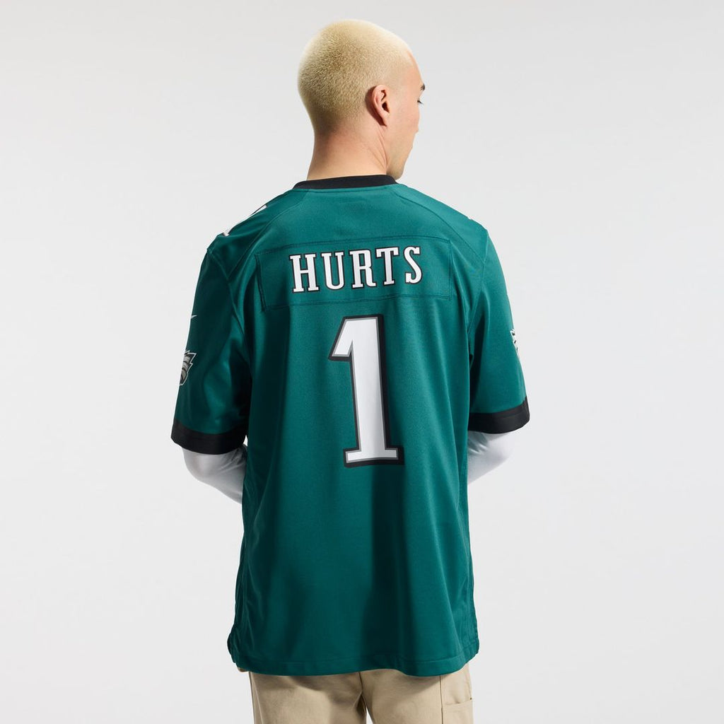 Philadelphia Eagles Jalen Hurts Nike Team Game Jersey - Midnight Green
