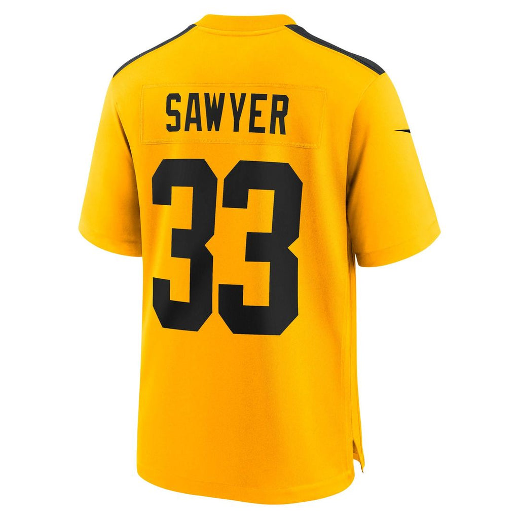 Pittsburgh Steelers Jack Sawyer Nike Team Game Jersey - Black